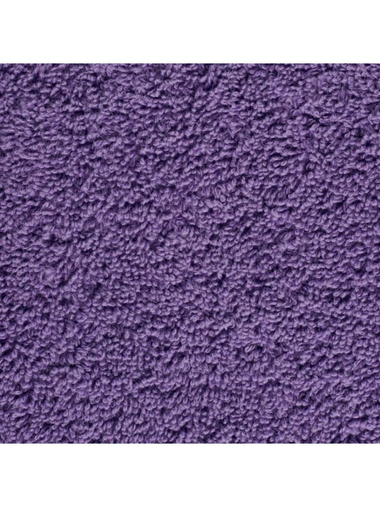 Dvieļu komplekts solund, 12 gab., violeti, 600 gsm