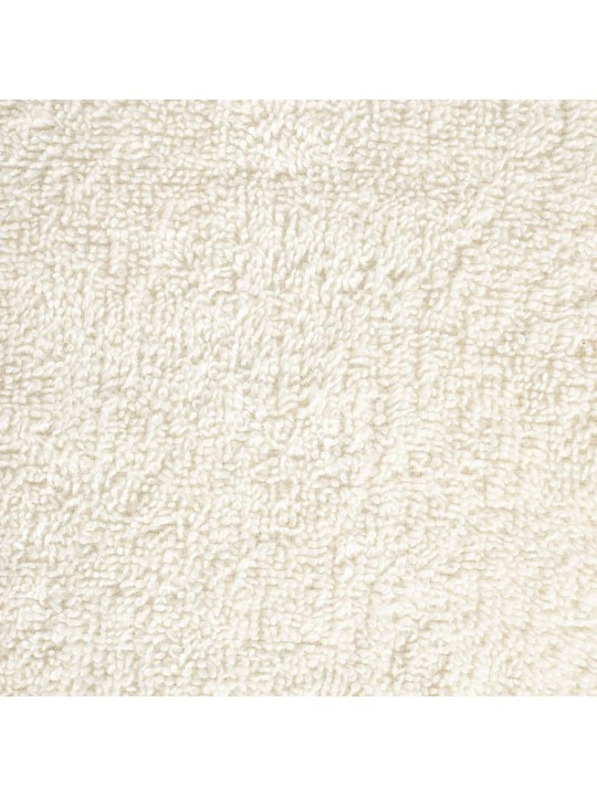 Dvieļu komplekts solund, 12 gab., krēmkrāsa, 600 gsm