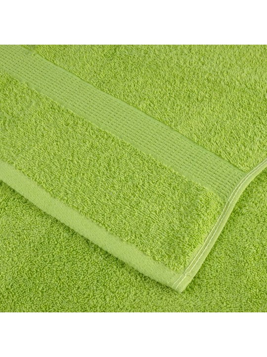Dvieļu komplekts solund, 12 gab., zaļi, 600 gsm