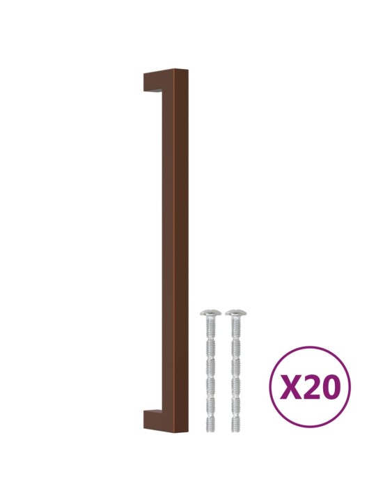 Skapja rokturi, 20 gab., bronzas, 224 mm, nerūsējošais tērauds