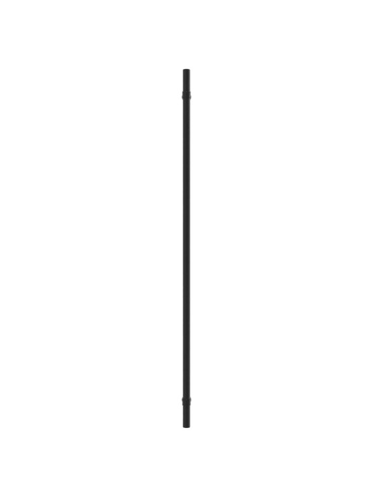 Skapja rokturi, 10 gab., melni, 480 mm, nerūsējošais tērauds
