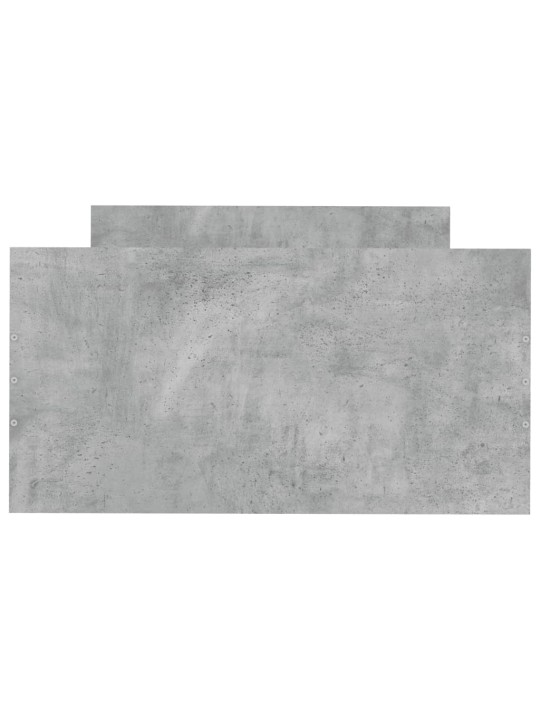 Gultas rāmis, betona pelēks, 75x190 cm, inženierijas koks
