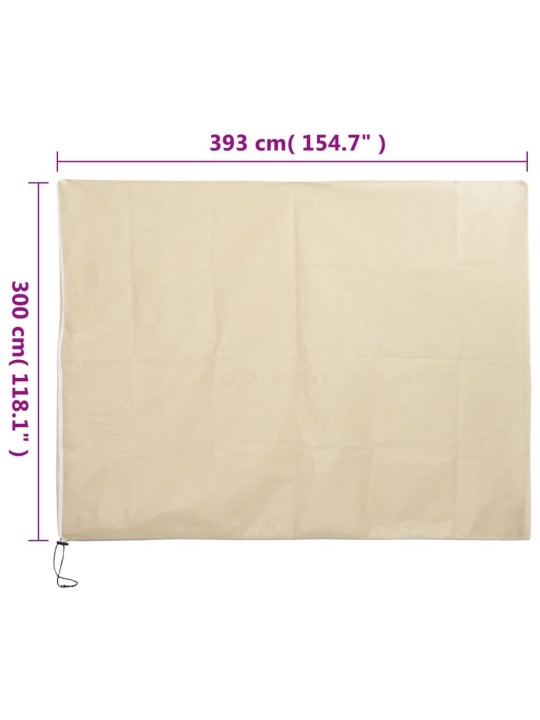 Augu pārsegs ar rāvējslēdzēju., 70 g/m², flīss, 3,93x3 m