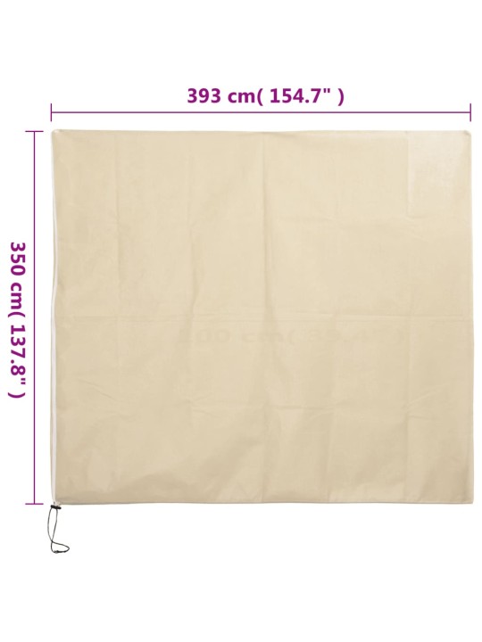Augu pārsegs ar rāvējslēdzēju., 70 g/m², flīss, 3,93x3,5 m