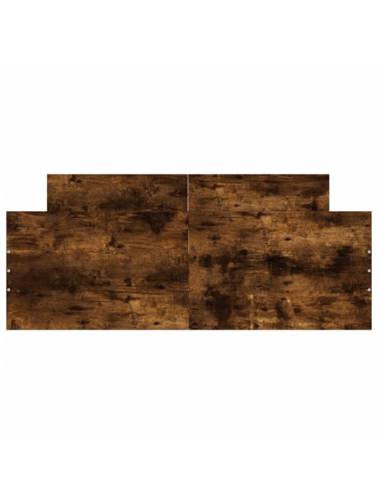Gultas rāmis ar galvgali un kājgali, koka krāsa, 120x200 cm