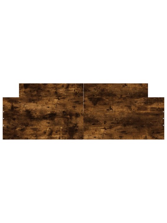 Gultas rāmis ar galvgali un kājgali, koka krāsa, 160x200 cm