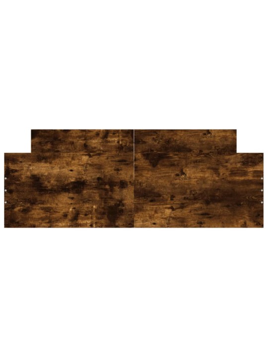 Gultas rāmis ar galvgali un kājgali, koka krāsa, 140x190 cm