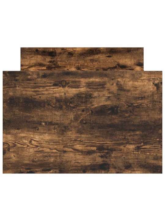 Gultas rāmis ar galvgali un kājgali, koka krāsa, 90x200 cm