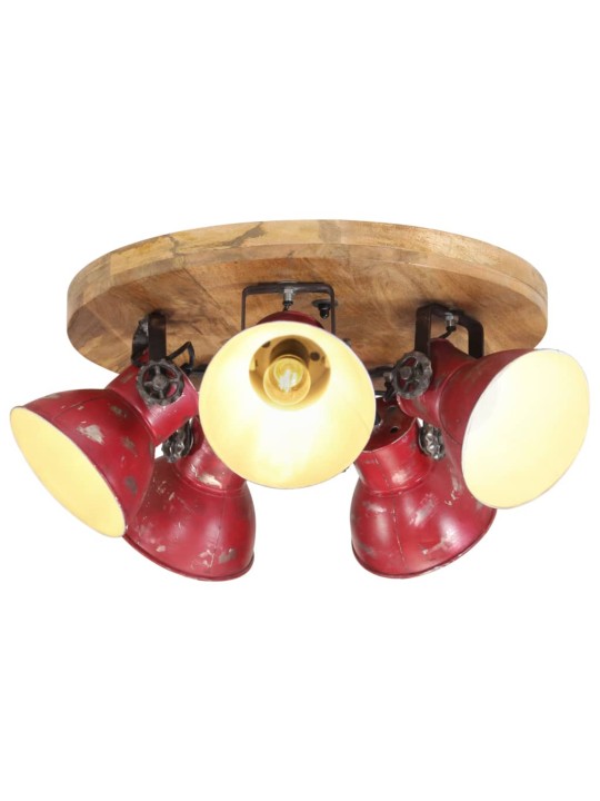 Sienas lampa, 25 w, bružāti sarkana, 50x50x25 cm, e27