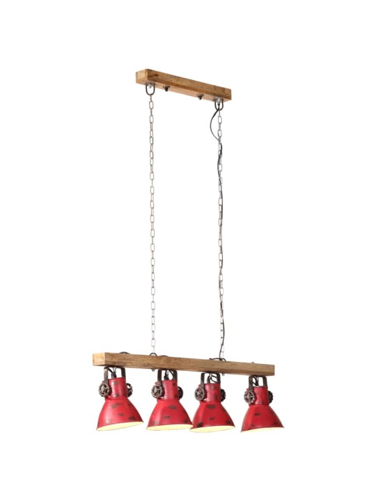 Sienas lampa, 25 w, bružāti sarkana, 90x24x111 cm, e27