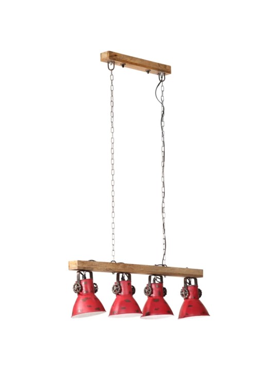 Sienas lampa, 25 w, bružāti sarkana, 90x24x111 cm, e27