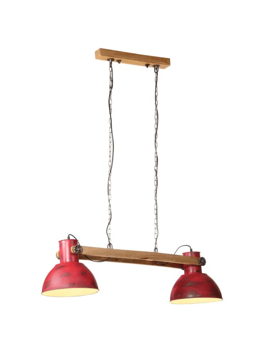 Griestu lampa 25 w, bružāti sarkana, 85x28x109 cm, e27