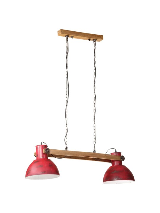Griestu lampa 25 w, bružāti sarkana, 85x28x109 cm, e27