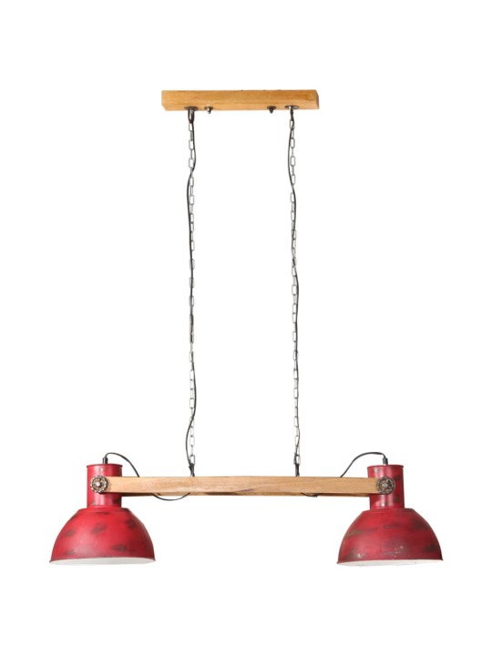 Griestu lampa 25 w, bružāti sarkana, 85x28x109 cm, e27