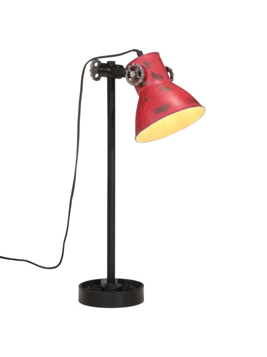 Galda lampa, 25 w, bružāti sarkana, 15x15x55 cm, e27