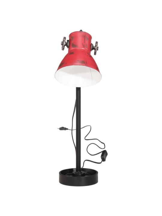 Galda lampa, 25 w, bružāti sarkana, 15x15x55 cm, e27