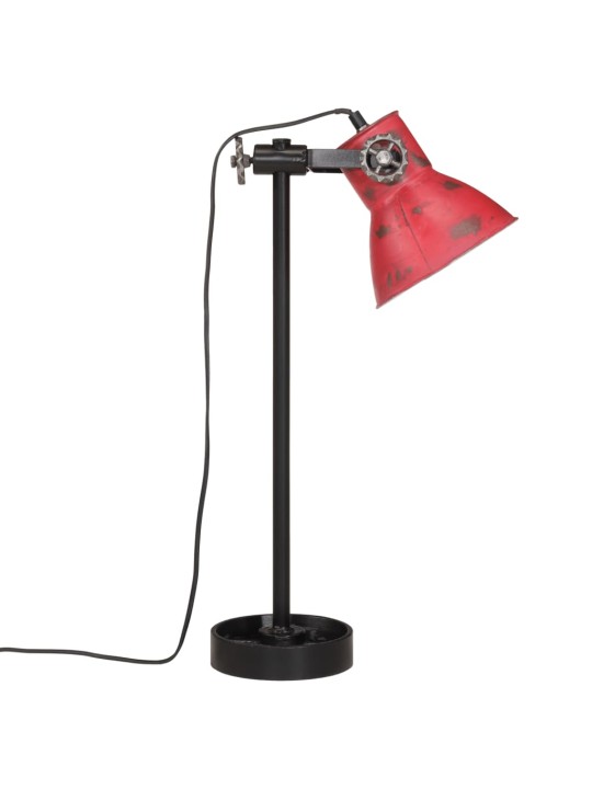 Galda lampa, 25 w, bružāti sarkana, 15x15x55 cm, e27