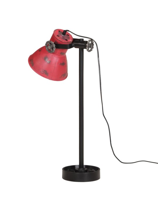 Galda lampa, 25 w, bružāti sarkana, 15x15x55 cm, e27