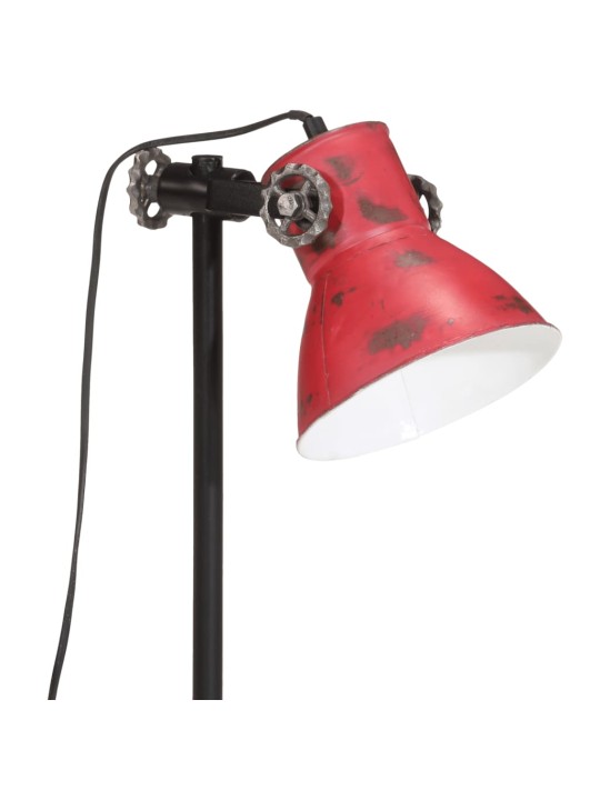 Galda lampa, 25 w, bružāti sarkana, 15x15x55 cm, e27