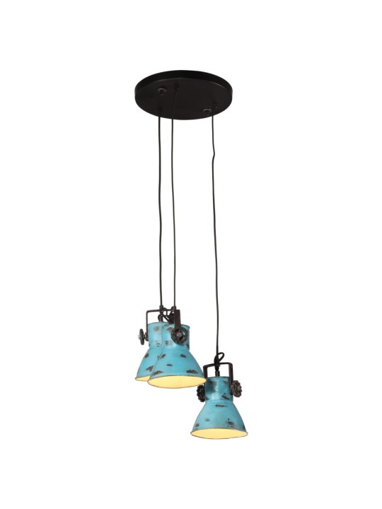 Griestu lampa 25 w, bružāti zila, 30x30x100 cm, e27