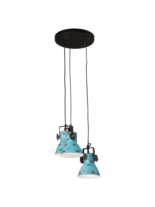Griestu lampa 25 w, bružāti zila, 30x30x100 cm, e27