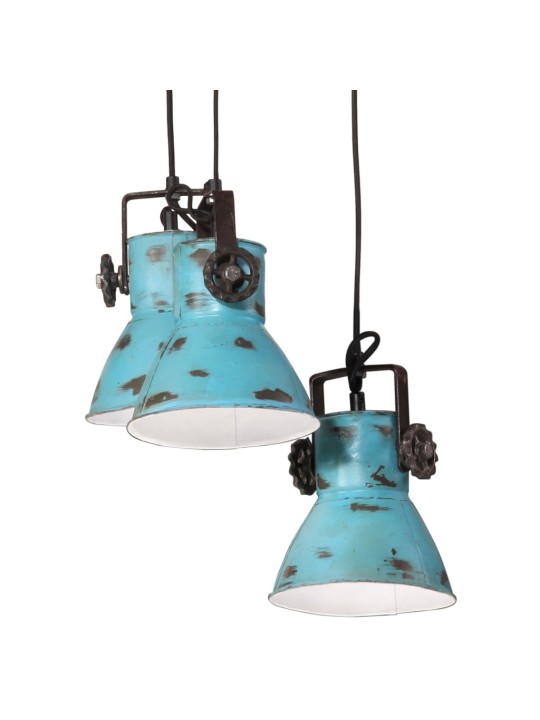 Griestu lampa 25 w, bružāti zila, 30x30x100 cm, e27