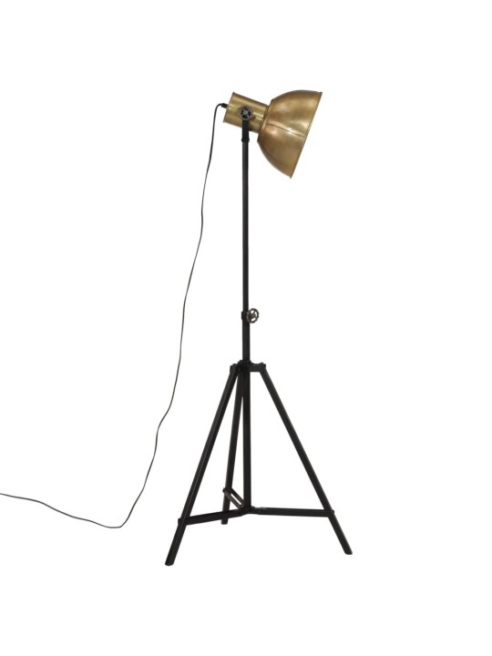 Grīdas lampa, 25 w, antīka misiņa krāsa, 61x61x90/150 cm, e27