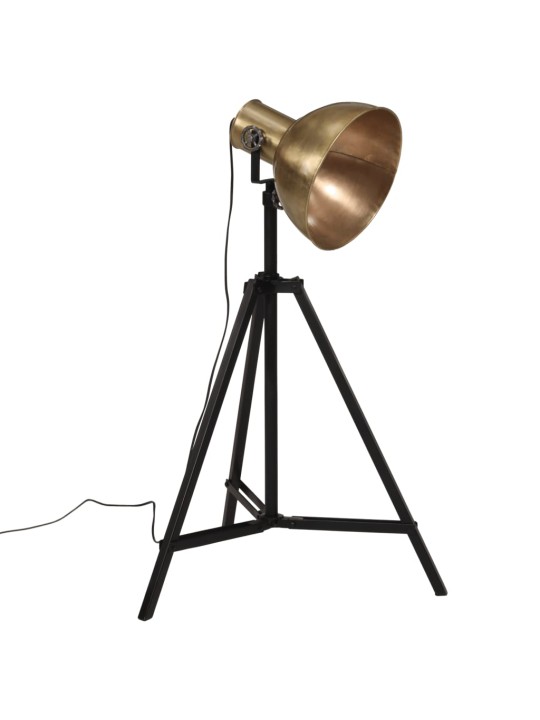Grīdas lampa, 25 w, antīka misiņa krāsa, 61x61x90/150 cm, e27
