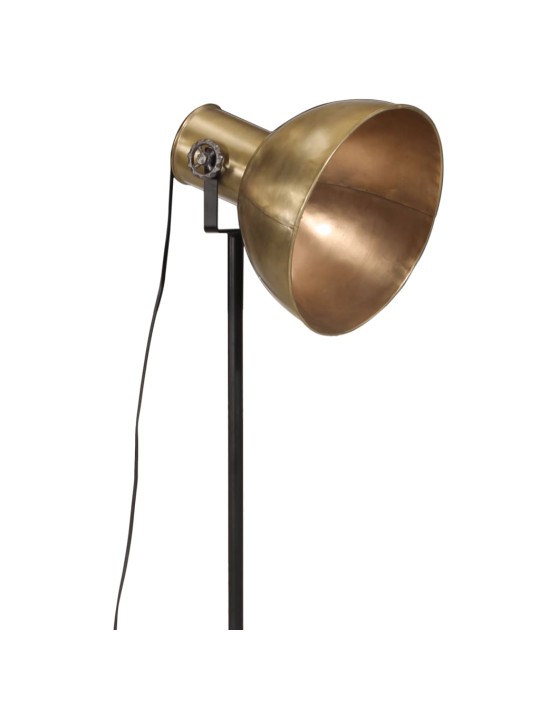 Grīdas lampa, 25 w, antīka misiņa krāsa, 61x61x90/150 cm, e27