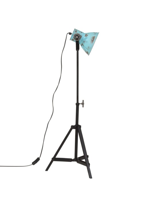 Grīdas lampa, 25 w, bružāti zila, 35x35x65/95 cm e27