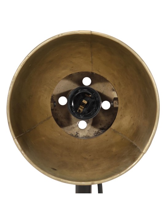Galda lampa, 25 w, antīka misiņa krāsa, 17x17x60 cm, e27