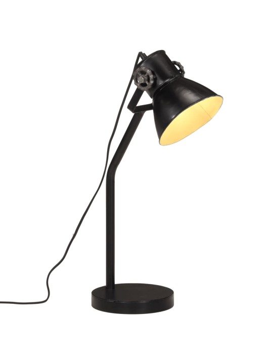 Galda lampa, 25 w, melna, 17x17x60 cm, e27