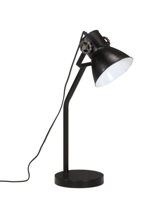 Galda lampa, 25 w, melna, 17x17x60 cm, e27