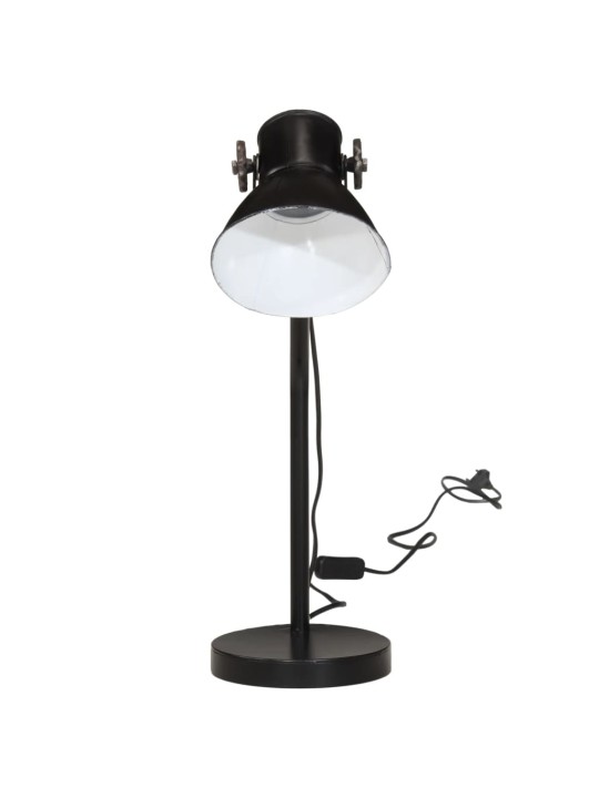 Galda lampa, 25 w, melna, 17x17x60 cm, e27