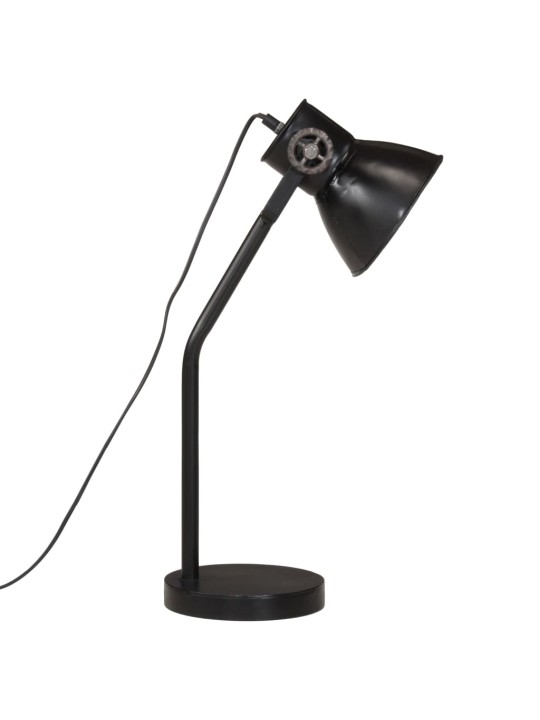 Galda lampa, 25 w, melna, 17x17x60 cm, e27