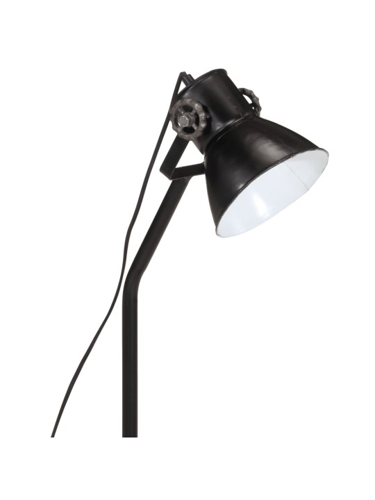 Galda lampa, 25 w, melna, 17x17x60 cm, e27