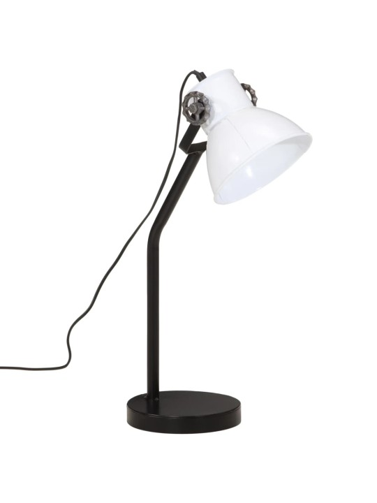 Galda lampa, 25 w, balta, 17x17x60 cm, e27