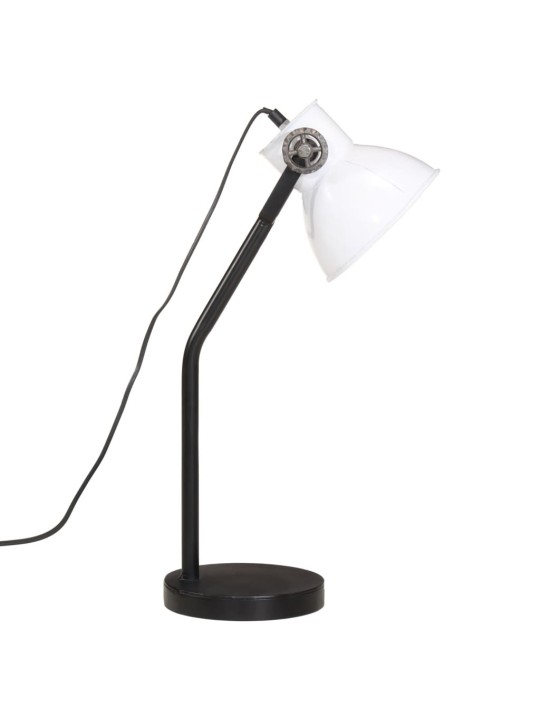 Galda lampa, 25 w, balta, 17x17x60 cm, e27