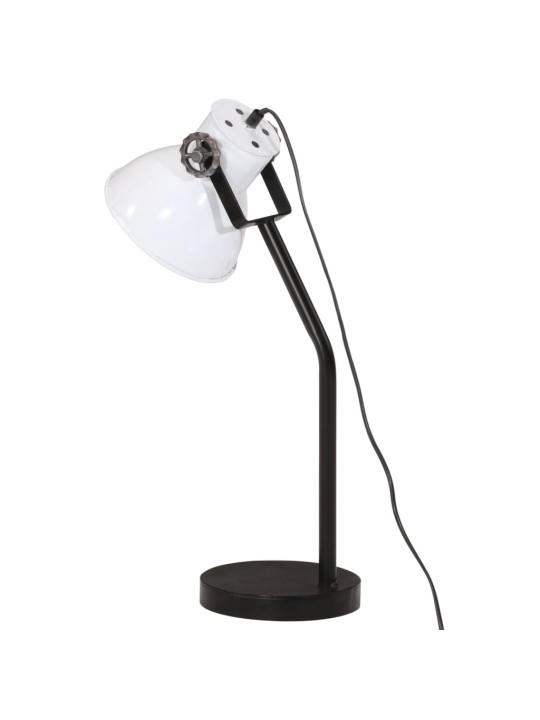 Galda lampa, 25 w, balta, 17x17x60 cm, e27