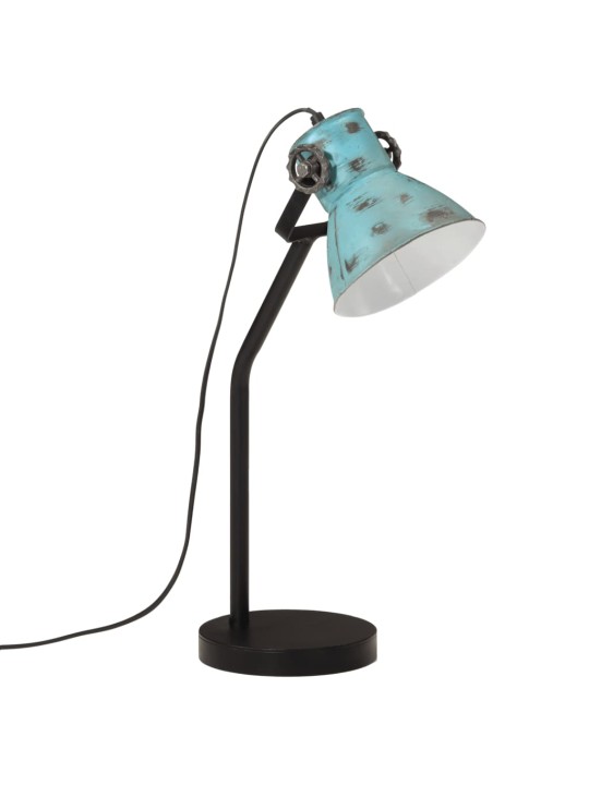 Galda lampa, 25 w, bružāti zila, 17x17x60 cm, e27
