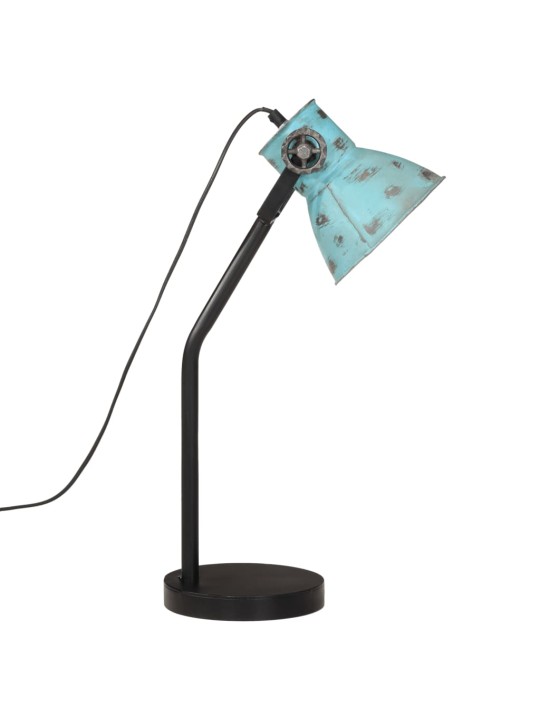 Galda lampa, 25 w, bružāti zila, 17x17x60 cm, e27