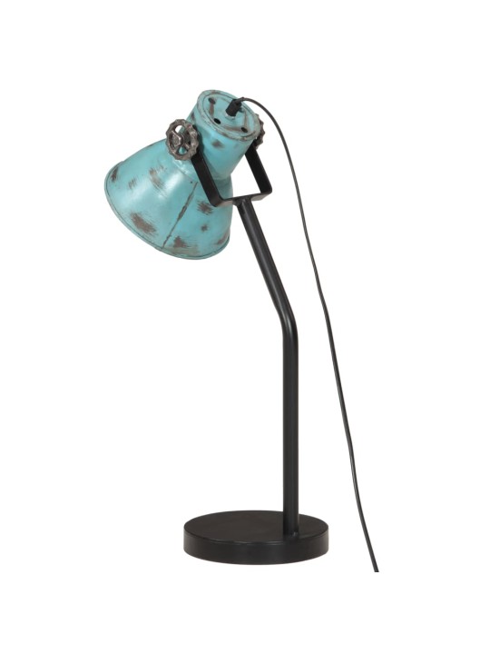 Galda lampa, 25 w, bružāti zila, 17x17x60 cm, e27