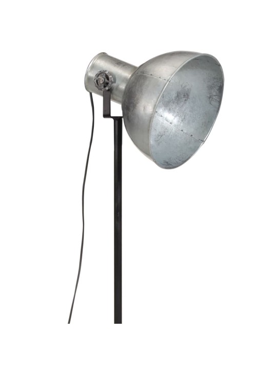 Grīdas lampa, 25 w, vintāžas, sudraba krāsa, 75x75x90-150cm e27