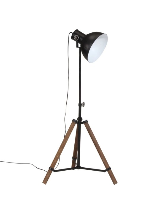 Grīdas lampa, 25 w, melna, 75x75x90-150 cm, e27
