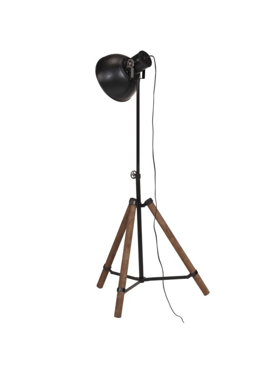 Grīdas lampa, 25 w, melna, 75x75x90-150 cm, e27
