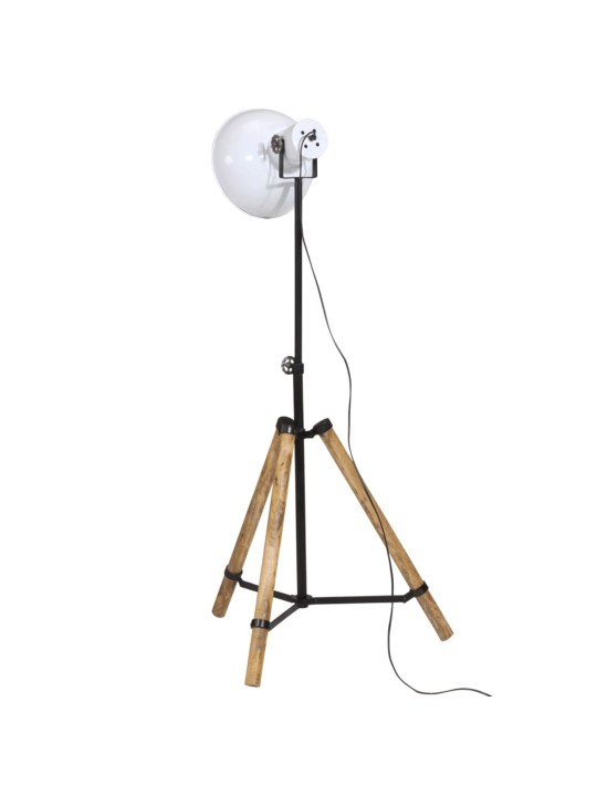Grīdas lampa, 25 w, balta, 75x75x90-150 cm, e27