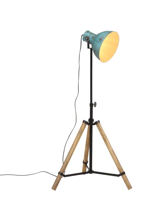 Grīdas lampa, 25 w, bružāti zila, 75x75x90-150 cm e27
