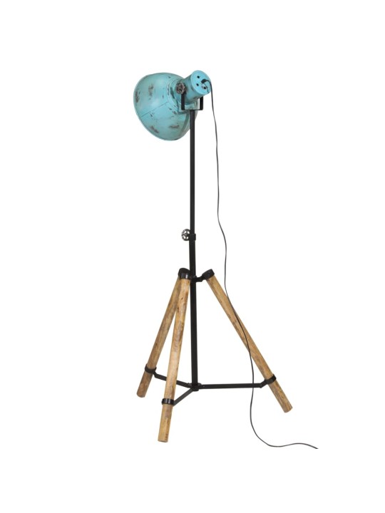 Grīdas lampa, 25 w, bružāti zila, 75x75x90-150 cm e27