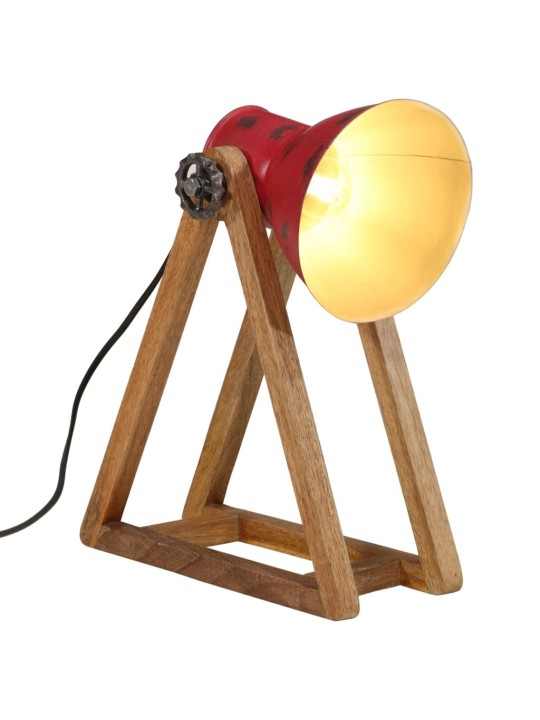 Galda lampa, 25 w, bružāti sarkana, 30x17x40 cm, e27