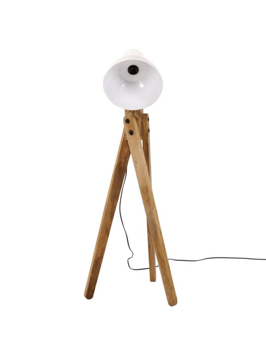 Grīdas lampa, 25 w, balta, 45x45x120 cm, e27
